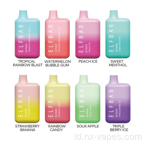 Elf bar bc 5000 vape sekali pakai